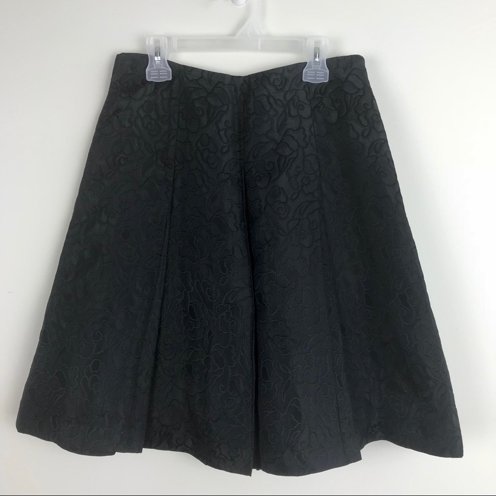 Express NWT Black Brocade Skirt